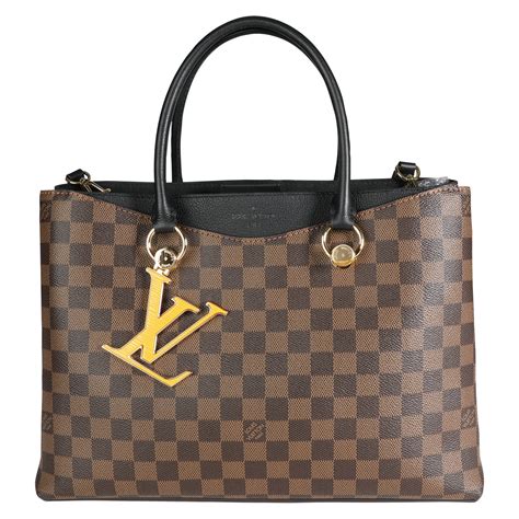 black lv tote bag|louis vuitton black checkered bag.